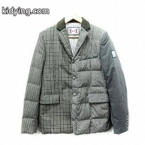 モンクレール コピー ガム ブルー moncler コピー GAMME BLEU ジャケット ダウン テーラード GIACCA チェック ストライプ 2 グレー ☆AA& :177-901808010049:ブランド古着販売のベクトル - 通販ショッピングkidying2609L1Hj