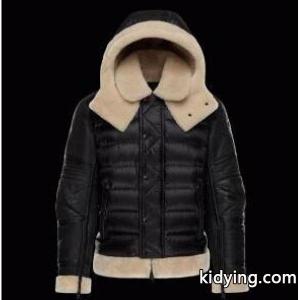 格好いいモンクレール スーパーコピータンクレッドダウンアウターmoncler スーパーコピー TANCREDE レザーダウンジャケット暖かいkidying26aW1fOD