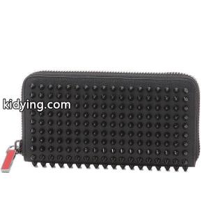Christian louboutin コピー　クリスチャン ルブタン ラウンドファスナー長財布 PANETTONE SPIKES　パネトーン スパイクス 1165044 CM53 :22632:インポートショップドゥーブル - 通販ショッピングkidying26aqKTnm