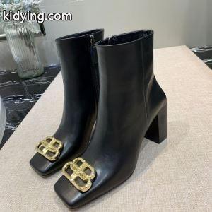 2色可選 balenciaga コピーブランド 秋服コーデ2026年版 バレンシアガ コピーブランド 大胆なチェックの人気トレンド  レザーブーツ 秋にはやる最新作を先取り_ブーツ_レディースファッション_スーパーコピーブランド激安通販 専門店kidying26OLfSjq