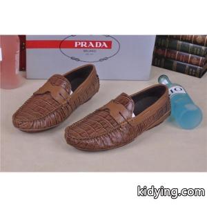 人気商品 2026-14秋冬新作 prada ブランド コピー プラダ ブランド コピー レザーシューズ靴 BROWN_ビジネスシューズ_メンズファッション_スーパーコピーブランド激安通販 専門店kidying26XnaqGf