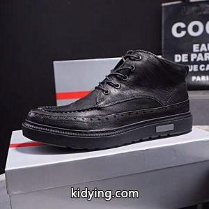 今年人気定番 2026年秋冬入荷 2色選択可 プラダ スーパーコピー prada スーパーコピー 現代的な印象 ハイトップシューズ_スニーカー、靴_メンズファッション_スーパーコピーブランド激安通販 専門店kidying26H5nOfa