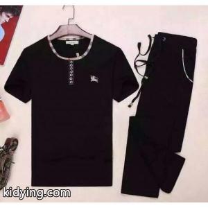 重宝するアイテム 2026 burberry コピーブランド バーバリー コピーブランド 半袖Tシャツ 上下セット 2色可選_半袖Tシャツ_メンズファッション_スーパーコピーブランド激安通販 専門店kidying2699L5je