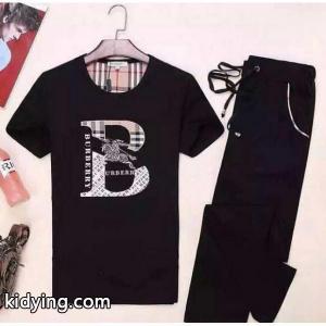 高級感を引き立てる 2026 burberry コピー バーバリー コピー 半袖Tシャツ 上下セット 2色可選_半袖Tシャツ_メンズファッション_スーパーコピーブランド激安通販 専門店kidying26e4jquy