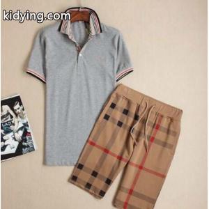 2026春夏 burberry ブランド コピー バーバリー ブランド コピー コピー品激安 半袖ポロシャツ 上下セット 4色可選_半袖Tシャツ_メンズファッション_スーパーコピーブランド激安通販 専門店kidying264nqqOj