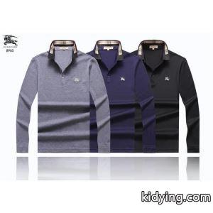 今季トレンド新作はこれ バーバリー コピー burberry コピー 長袖Tシャツ 3色可選 2026秋冬トレンドデザイン_長袖Tシャツ_メンズファッション_スーパーコピーブランド激安通販 専門店kidying26aKH5Hf