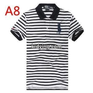 人気急上昇中Polo Ralph Laurenポロ ラルフローレン激安ストライプメンズビジネス用ポロトップスＴシャツkidying26vO951n