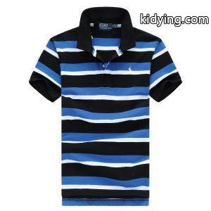夏の定番ポロラルフローレンｔシャツコピーPolo Ralph Laurenポロ半袖メンズビジネス用ストライプトップスkidying26ri8Hji