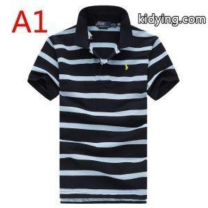 使い勝手も抜群！ポロ ラルフローレンコピーPolo Ralph Laurenメンズビジネス用ポロストライプ半袖ｔシャツkidying26a0HDie