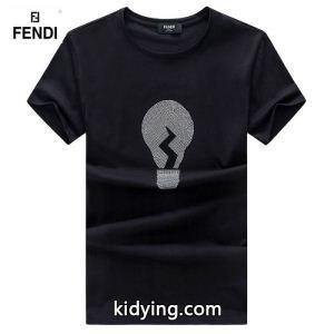 新作入荷100%新品リラックス感プリントｔシャツかわいいfendi コピーフェンディ コピー 激安洗練されたデザイン普段使いkidying26G5Pjue