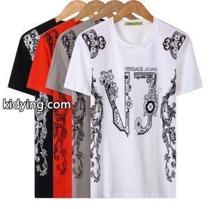 超目玉人気通販品versace コピーヴェルサーチ コピーＴシャツコピーversace コピーお買い得新作メンズクルーネック半袖kidying26vWb4fu