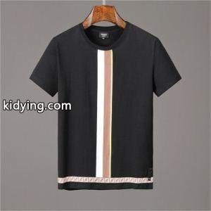 フェンディ コピー スーパー コピーfendi コピー限定セール最新作ファッション通気性春夏アイテムｔシャツ半袖ブラックホワイトkidying26OTrS5f