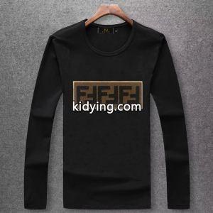 限定セール本物保証カジュアルストレッチロングtシャツフェンディ コピー tシャツ 激安遊び心満載豊富なサイズ展開5色可選kidying26OP1LXz