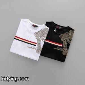 2026年夏の王道ブランド！ 半袖Tシャツ 最旬！ 2色可選 ヴェルサーチ コピーブランド versace コピーブランド ランキング1位入賞_ヴェルサーチ コピーブランド versace コピーブランド_ブランド コピー 激安(日本最大級)kidying26fKbWby