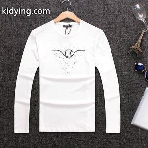 超激得新品ふかふか心地よい肌触り長袖tシャツシンプルデザイン着回し力抜群人気アイテムメンズ用アルマーニ スーパーコピー 服 コピーkidying26X9PP5n