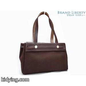 超美品　エルメス コピー　hermes コピー　エールバッグ　カバスPM　ショルダーバッグ　トートバッグ　替えバッグなし　ダークブラウン×シルバー金具　□H :04528:Brand Liberty - 通販ショッピングkidying26KHr0rC