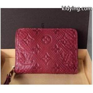 希少　ルイヴィトン コピー　貴重　パイソン　エキゾチックレザー　財布　レッド_ルイ ヴィトン コピー LOUIS vuitton コピー_ブランド コピー 激安(日本最大級)kidying26nuOfKb