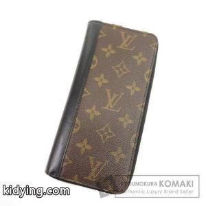 LOUIS vuitton コピー ルイ・ヴィトン M60109 ジッピーウォレット ヴェルティカル　マカサー 長財布（小銭入れあり） モノグラムマカサー メンズ 中古 :05714187:ブランド京の蔵小牧 - 通販ショッピングkidying26LHre0r