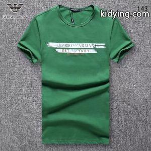 驚きの破格値セールカジュアルナチュラル大活躍armani コピーアルマーニ コピーtシャツ激安ゆったりおしゃれＴシャツグリーン黒白kidying26vqmuKf