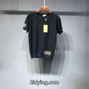 新作入荷セール柔らかい伸縮性超クールデザインｔシャツメンズ用fendi スーパーコピー 激安ストレッチブラックホワイトカーキkidying264r85ze
