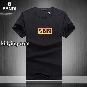 驚きの破格値品質保証男らしさロゴプリント夏物紳士fendi コピーフェンディ コピー コピーＴシャツトレーニングライフカジュアルkidying265T5zii