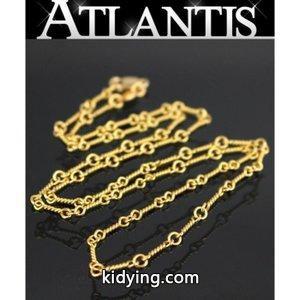 CHROME hearts コピー 銀座店 クロムハーツ コピー ツイストチェーン ネックレス 22K 18インチ 約45cm :075392:atlantis - 通販ショッピングkidying26SLXHXf
