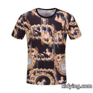 爆買い大得価シンプル春夏ｔシャツ半袖トップスversace コピーヴェルサーチ コピー スーパー コピー通気性吸水速乾性メンズkidying26m0Prey