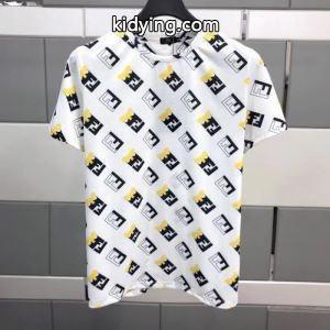 3色可選 2026夏もゆったり着こなし 半袖Tシャツ 品の良い優秀さコレクション フェンディ コピー fendi コピー 期間限定、お得に買うべき_フェンディ コピー fendi コピー_ブランド コピー 激安(日本最大級)kidying26GXjWji