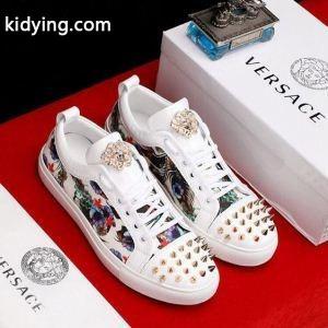 ヴェルサーチ コピーブランド スーパー コピーversace コピーブランド驚きの破格値本物保証耐久性お勧めスポーツシューズ丈夫長持ちブラックホワイトkidying26Oz8Pnu