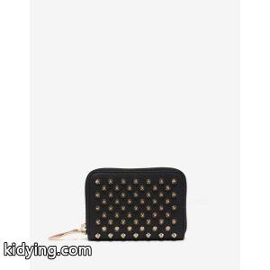 クリスチャン ルブタン Christian louboutin コピー メンズ 財布 Panettone Coin Purse Wallet with Gold Spikes Black :cb2-ff6473aed8:フェルマート fermart シューズ - 通販ショッピングkidying26WDuKni