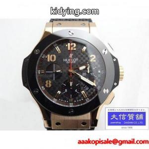 hublot コピー ウブロ コピー メンズ ビッグバン 自動巻 301PB131RX ブラックカーボンダイアル クロノグラフ シースルーバック レッドゴールド 中古A+ B-1549 :B1549:大信質舗ヤフー店 - 通販ショッピングkidying269zqyGv