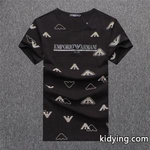 驚きの破格値新品通気性吸汗性ｔシャツ半袖armani コピーアルマーニ コピー t シャツ 激安機能性アイテムブラックホワイト赤色kidying26Wv0Xrq