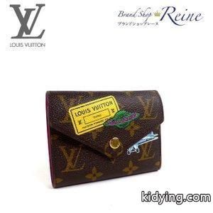 ルイヴィトン コピーブランド（LOUIS vuitton コピーブランド） モノグラム ステッカー M41938 ポルトフォイユ・ヴィクトリーヌ コンパクト 財布 新品 :18-013706:Brandshop Reine - 通販ショッピングkidying26aCiOHr