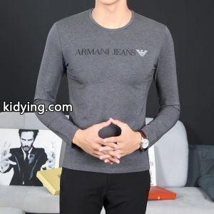アルマーニ コピー armani コピー 2026秋冬 爆買い品質保証 3色可選 長袖Tシャツ 素敵_アルマーニ コピー armani コピー_ブランド コピー 激安(日本最大級)kidying268n4faC
