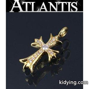 CHROME hearts コピー 銀座店 クロムハーツ コピー 22Ｋ タイニーファットクロス パヴェダイヤ チャーム ネックレス トップ :075107:atlantis - 通販ショッピングkidying26COHDKf