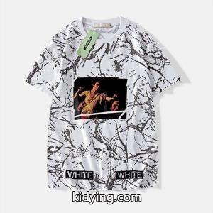 驚きの破格値セール男性用ストリート系ロックｔシャツOff-white コピーオフホワイト コピー 半袖 コピー男性魅力おススメ黒白kidying26z49LLD