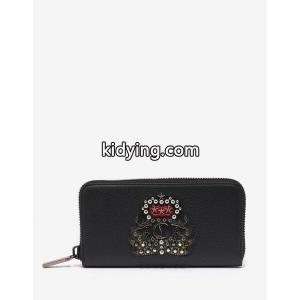 クリスチャン ルブタン Christian louboutin コピーブランド メンズ 財布 Panettone Leather Crest Wallet Black :cb2-ff118e191f:フェルマート fermart シューズ - 通販ショッピングkidying26SPzquq