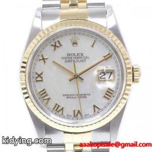 [ロレックス スーパーコピー]rolex スーパーコピー メンズ腕時計 デイトジャスト 16233NR T番（1996年製） ホワイトシェル文字盤 OH済【中古】 :2-12862:質かづさや - 通販ショッピングkidying264Tbeyq