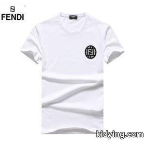 フェンディ コピー tシャツ メンズfendi コピー限定セール人気セールオールシーズンゆったりＴシャツ半袖大歓迎黒白赤色着回し抜群kidying265nymiu