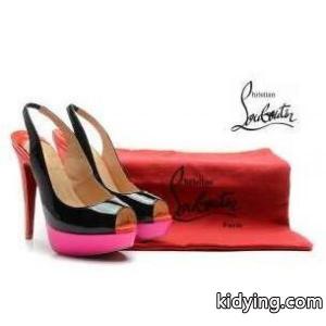 ルブタン 偽物 厚底靴 脚長 ハイヒール 結婚式 CHRISTIAN louboutin コピー レディース パンプス ブラック X ローズレッド_クリスチャンルブタン コピー CHRISTIAN louboutin コピー_ブランド コピー 激安(日本最大級)kidying265vSD4v