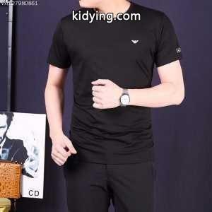 アルマーニ コピー armani コピー 半袖Tシャツ 2色可選 2026春夏 完売品！ラックスした雰囲気_アルマーニ コピー armani コピー_ブランド コピー 激安(日本最大級)kidying2685nK1v