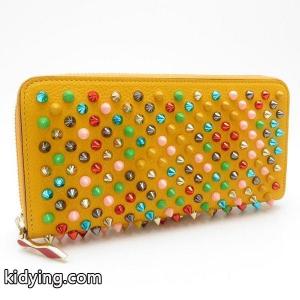 Christian louboutin コピー クリスチャンルブタン コピー ラウンドファスナー長財布 パネトーネ 1175147 スタッズ Panettone Zipped Continental Wallet 未使用品 :82641:つるや質店 - 通販ショッピングkidying26GnmKHn