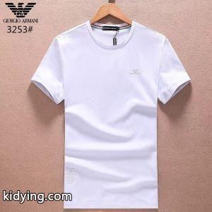 2026年春夏新作の無地のarmani コピーアルマーニ コピーＴシャツ通販メンズ半袖クルーネックＴシャツスーパーコピーkidying26bS9bOz