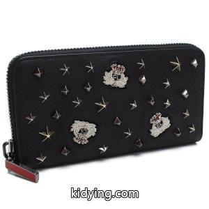 クリスチャン ルブタン Christian louboutin コピー マルチスタッズ ラウンドファスナー長財布 3175230 M442 BLACK/MULTIMETAL ブラック :clo317523001:ビッグヒット Yahoo!店 - 通販ショッピングkidying269nCGLz