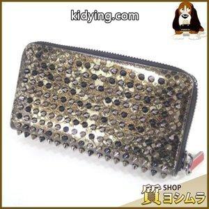 長財布 クリスチャン・ルブタン 1175058 スタッズ レザー カーキ メタルゴールド メンズ 中古 :0226051800201:SHOP質ヨシムラ - 通販ショッピングkidying26v0DKvu