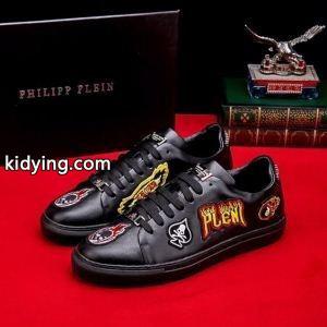 フィリッププレイン 靴 激安PHILIPP PLEIN限定セール流行り合わせやすい高品質安定性シューズブラックホワイトkidying269Xvyme