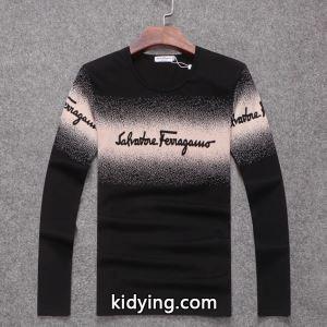 2026秋冬 3色可選 赤字超特価大人気 サルヴァトーレフェラガモ FERRAGAMO 長袖Tシャツ_フェラガモ FERRAGAMO_ブランド コピー 激安(日本最大級)kidying26ODeuaa