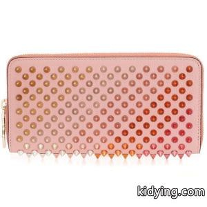 クリスチャン ルブタン CHRISTIAN louboutin コピー 財布 レディース 1185063 P221 ファスナー長財布 ピンク スパイク スタッズ W PANETTONE :christianlouboutin コピー-1185063-p221:ZOKZOK - 通販ショッピングkidying26eGXfqi