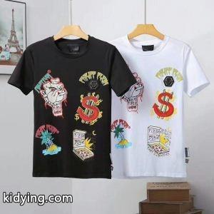 Tシャツ/ティーシャツ 2色可選 19年春夏アイテム安い 絶対に抑えておきたいトレンド フィリッププレイン PHILIPP PLEIN_フィリッププレイン PHILIPP PLEIN_ブランド コピー 激安(日本最大級)kidying26yCSbyq