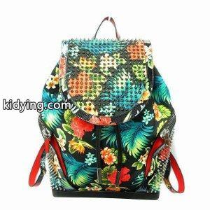 クリスチャンルブタン コピー Christian louboutin コピー リュックサック バックパック 16SS エクスプローラファンク EXPLORAFUNK スパイク スタッズ ハイビスカス 黒 ☆AA& :177-901808010097:ブランド古着販売のベクトル - 通販ショッピングkidying26fC095D